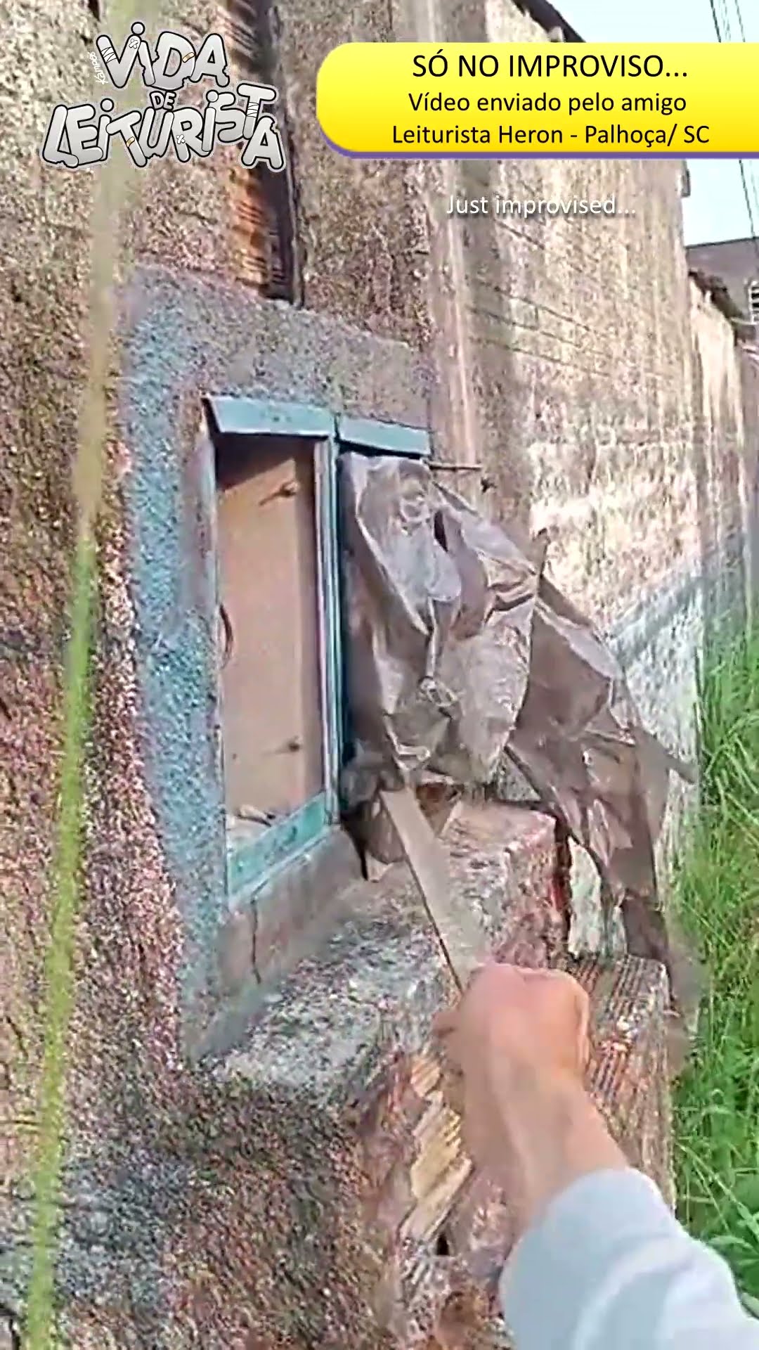 Só no improviso...